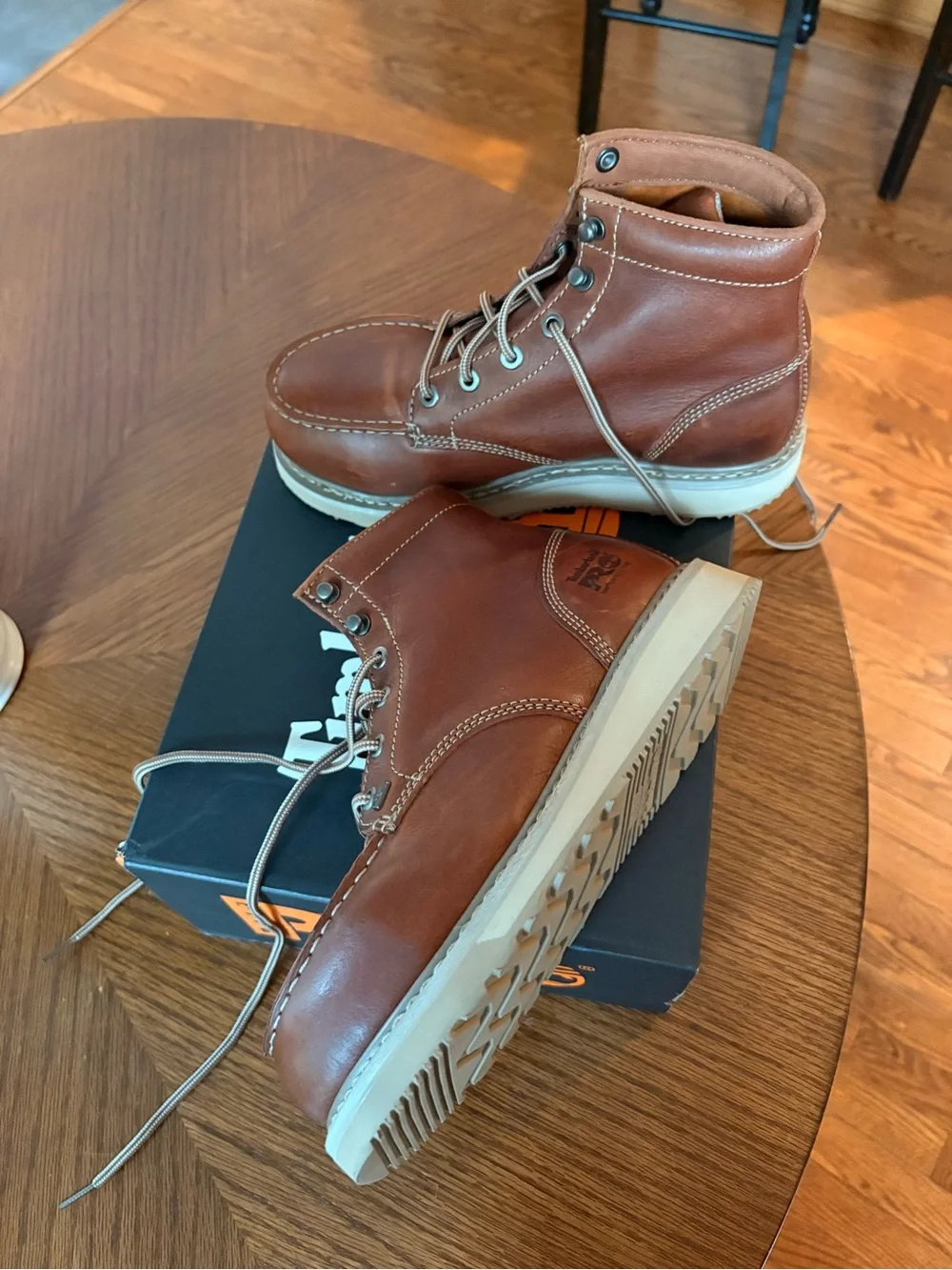 Timberland PRO Brown Leather Work Boots